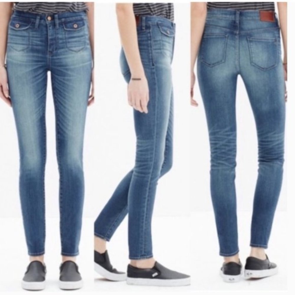 Madewell High Riser Crop Jeans sz 27 NWOT